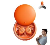 Noise Cancelling Earplugs for Sleep,Anti Snoring Headphones for Side Sleepers, Mini Bluetooth Sleepbuds,Ultra Comfortable & Noiseless Sleeping with ANC, Mini Bluetooth Sleepbuds with 24h Battery-C