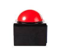 Noise Maker Toy Game Buttons Buzzers Practical Red 11.6x11.2x9.7cm 1Set