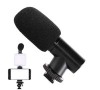 Noise Reduction Microphone: This microphone is designed for interviewing, a