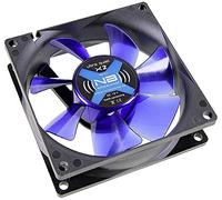 Noiseblocker BlackSilentFan X2 - Ventilador de PC (5 V, Negro, 80 mm, 80 mm, 25 mm)