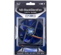 Noiseblocker XE2 - Ventilador de PC (Ventilador, Unidad de Disco Duro, 21 Db, Negro, Azul, CE, RoHS., 1,32W)