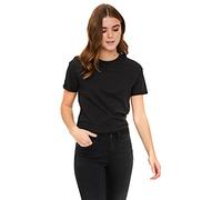 Noisy May 27010978 Camiseta, Mujer, Negro (Black Black), M