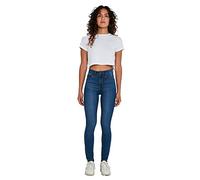 NOISY MAY Callie HW Skinny Mujer Tejanos Azul Oscuro W31L30
