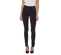 NOISY MAY Callie HW Skinny Mujer Tejanos Gris Oscuro W31L32