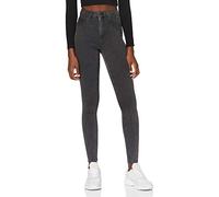 NOISY MAY Callie HW Skinny Mujer Tejanos Gris Oscuro W31L34