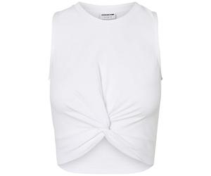 Noisy May Camisa para Mujer, Blanco Brillante., XL