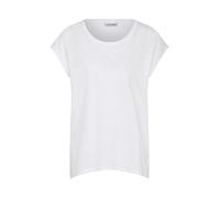 Noisy May Mujer Nmmathilde S/S Loose Long Top Noos Camiseta, Blanco (Bright White Bright White), L EU, Blanco (Bright White Bright White), L