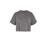 Noisy May Nmalena S/S Washed T-Shirt Jrs Fwd Noos S Gris