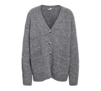 Noisy May NMDOLLY L/S KNIT CARDIGAN FWD NOOS L Gris