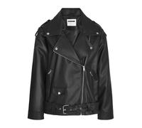 Noisy May Nmpaulina Noos - Chaqueta de Motorista de Gran Tamaño Chaqueta de Cuero sintético Mujer