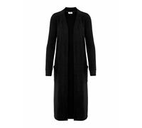 NOISY MAY City Long Cardigan Mujer Cárdigan Negro XS 97% poliéster, 3% elastán Regular