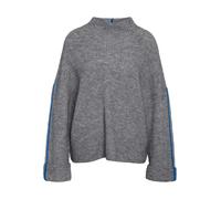 NOISY MAY Jersey cálido de mujer con textura de canalé y contraste