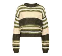 Noisy may Jersey 'NMCharlie' beige / verde / verde oscuro / blanco L beige / verde / verde oscuro / blanco