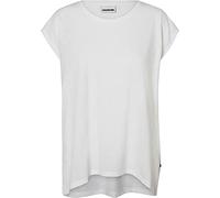 Noisy May Mujer Nmmathilde S/S Loose Long Top Noos Camiseta, Blanco (Bright White Bright White), L EU, Blanco (Bright White Bright White), L