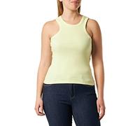 Noisy may Mujer Nmmaya S/L Halter Neck Top Noos, Pale Lime Yellow, L, Amarillo Lima pálido, L