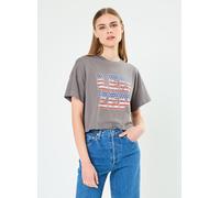 Noisy May NMALENA S/S LED ZEPPELIN T-SHIRT JRS FWD XS Gris