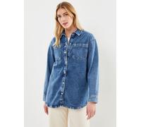 Noisy May Nmalva L/S Denim Shacket Az351Mb Noos L Azul