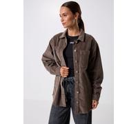 Noisy May NMALVA L/S SHACKET COLORED CORDUROY NOOS XL Marrón