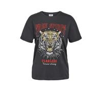Noisy may Camiseta 'Brandy' pueblo / gris / antracita / rojo oscuro S EUR