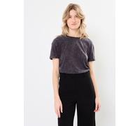 Noisy May NMBRANDY WASHED S/S TOP JRS NOOS XS Negro