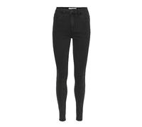 NOISY MAY NMCallie HW Skinny Jeans Mujer Jeans Dark Grey Basics, Casual Wear, Streetwear, Gris Oscuro, 29W / 30L