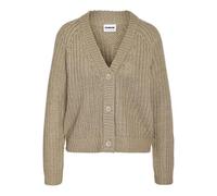 Noisy may Nmcharlie L/S V-Neck Knit Cardigan Noos Cardigans, Aluminio, XS para Mujer