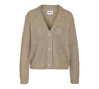 Noisy may Nmcharlie L/S V-Neck Knit Cardigan Noos Cardigans, Aluminio, XS para Mujer