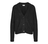 Noisy may NMCHARLIE L/S V-Neck Knit Cardigan Noos, Negro, XS