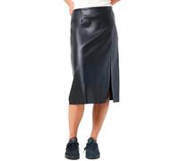 Noisy may Nmclara HW Slit Midi Length Skirt Noos Falda, Negro, S Mujeres