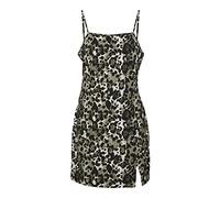 Noisy may Nmclara Strap Short Dress S Vestido, Kalamata/AOP:Leo, Mujer