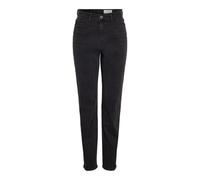Noisy may Nmdaisy HW Mom Fit Jean FWD Noos, Black Denim, 30W x 32L Mujeres