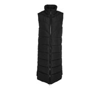 NOISY MAY NMDALCON S/L X-Long Vest Noos Steppweste, Black/Detail:Black Lining, M para Mujer