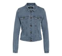 Noisy may Nmdebra L/S Jacket Vi570Lb Noos Light Blue Denim, S, Mezclilla De Color Azul Claro, S