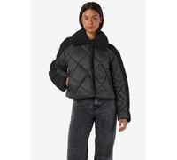 Noisy May NMGEMMA L/S SHORT PUFFER JACKET XS Negro