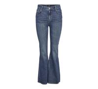 Noisy may Nmkareen HW Flare Leg Jeans Az436Mb Noos, Medio De Mezclilla Azul, 25W / 30L