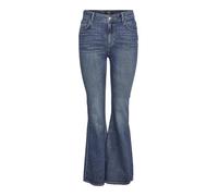 Noisy may Nmkareen HW Flare Leg Jeans Az436Mb Noos, Medio De Mezclilla Azul, 25W / 30L