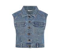 NOISY MAY Nmkettie Crop Denim Vest Vi557mb Noos Nmkettie Crop Denim Vest Vi557Mb Noos Mujer (Pack de 1)