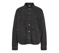 Noisy may Nmkettie L/S Reg DNM Jcket Vi559Bl Noos Black Denim, x_L, Black Denim, x_l