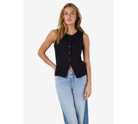 Noisy May Nmleilani S/L Waistcoat Wvn Fwd XL Negro
