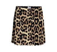 Noisy may Nmlesley NW A-Shape Skirt FWD LX Falda, Natural/AOP:Leo, L Mujeres