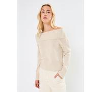 Noisy May NMLIMA L/S OFF SHOULDER KNIT FWD M Beige