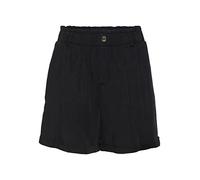 Noisy May Nmmaria HW Paperback Shorts Curve Pantalones Cortos, Negro, 50 para Mujer