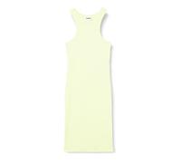 Noisy may Nmmaya S/L Halter Neck Dress Vestido, Amarillo Lima pálido, M (Pack de 12) Mujeres
