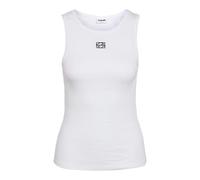 Noisy may Nmmaya S/L Regular Tank Top Noos, Blanco Brillante, XS