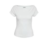 Noisy May Nmmaya S/S Boatneck Top Noos, Blanco, S Mujer