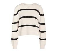 NOISY MAY Nmmaysa L/S Stripe O-Neck Knit Noos Suéter pulóver Mujer (Pack de 1)