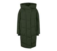 Noisy may Nmnew Tally L/S Long Jacket Noos Abrigo Acolchado, Verde, S para Mujer