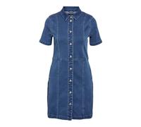 NOISY MAY NMNISA S/S Slim Denim Dress VI526BL Noos Mujer Vestido Corto Azul M