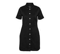 NOISY MAY Nmnisa S/S Slim Denim Dress Vi526bl Noos Vestido Corto Mujer (Pack de 1)