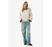 Noisy May NMNORA CORDUROY COLLAR JACKET DD S Gris